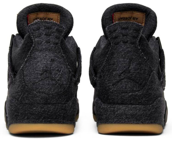 Jordan 4 Retro Levi's Black (Levi's Tag) AO2571-001 - Nicesk photo 4