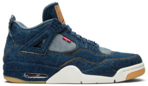 Jordan 4 Retro Levi's Denim (Tag with Levi's Logo) AO2571-401 - Nicesk photo 1