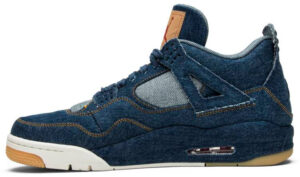 Jordan 4 Retro Levi's Denim (Tag with Levi's Logo) AO2571-401 - Nicesk photo 2