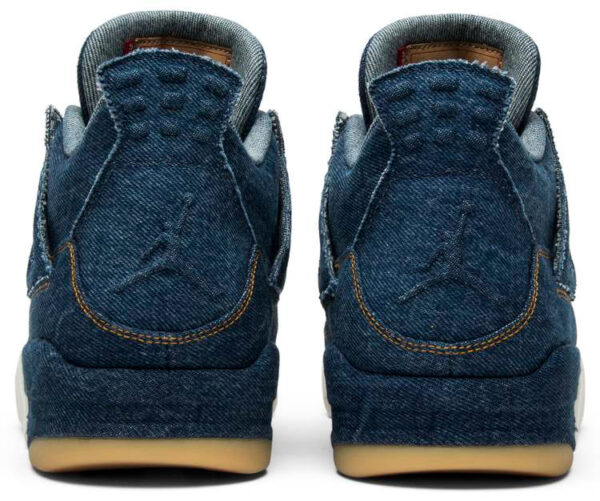 Jordan 4 Retro Levi's Denim (Tag with Levi's Logo) AO2571-401 - Nicesk photo 4