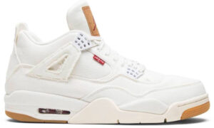 Jordan 4 Retro Levi's White (Levi's Tag) AO2571-100 - Nicesk photo 1
