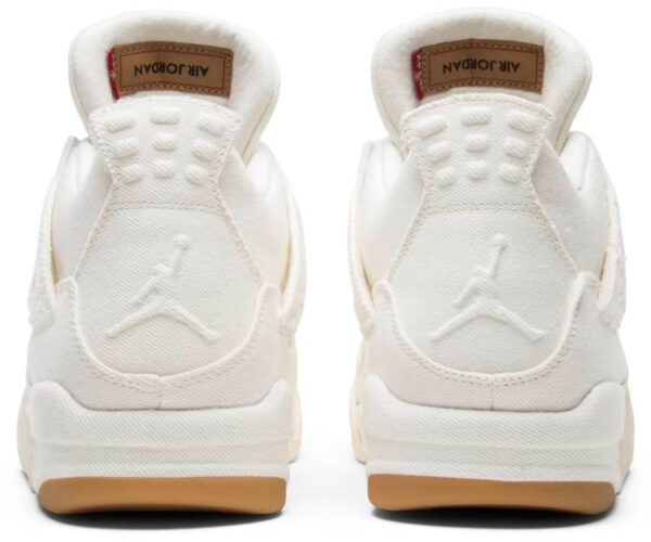 Jordan 4 Retro Levi's White (Levi's Tag) AO2571-100 - Nicesk photo 4