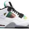 Jordan 4 Retro Lucid Green Rasta (Women's) AQ9129-100 - Nicesk photo 1