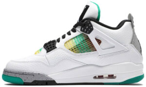 Jordan 4 Retro Lucid Green Rasta (Women's) AQ9129-100 - Nicesk photo 2