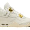 Jordan 4 Retro Metallic Gold (Women's) AQ9129-170 - Nicesk photo 1