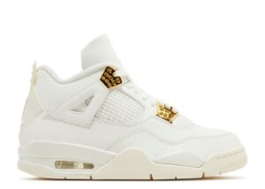 Jordan 4 Retro Metallic Gold (Women's) AQ9129-170 - Nicesk photo 2