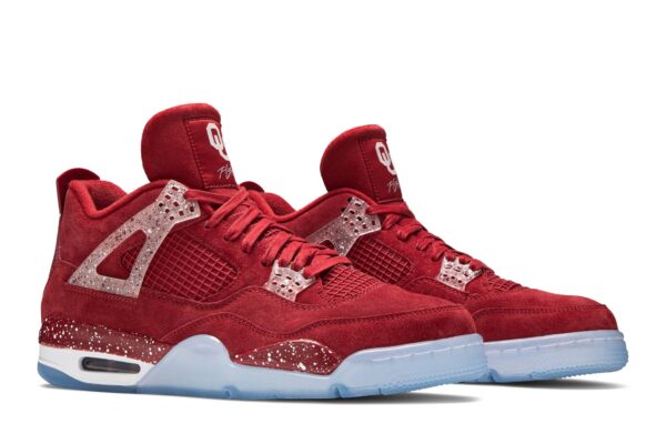 Jordan 4 Retro Oklahoma Sooners PE MNJDLS-731 - Nicesk photo 8