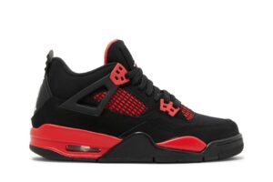 Jordan 4 Retro Red Thunder (GS) 408452-016 - Nicesk photo 1