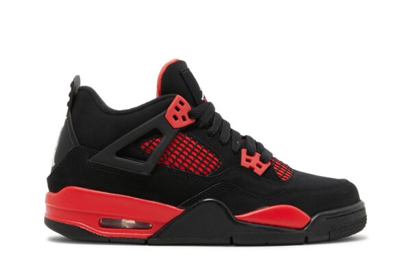 Jordan 4 Retro Red Thunder (GS) 408452-016 - Nicesk photo 1