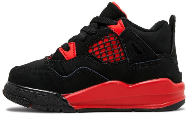 Jordan 4 Retro Red Thunder (TD) BQ7670-016 - Nicesk photo 2