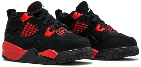Jordan 4 Retro Red Thunder (TD) BQ7670-016 - Nicesk photo 3