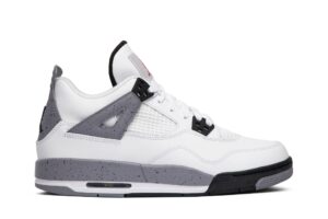 Jordan 4 Retro White Cement (2012) (GS) 408452-103 - Nicesk photo 1