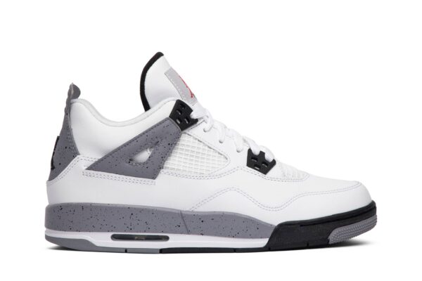 Jordan 4 Retro White Cement (2012) (GS) 408452-103 - Nicesk photo 1