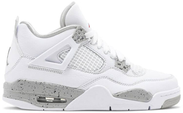 Jordan 4 Retro White Oreo (2021) (GS) DJ4699-100 - Nicesk photo 1