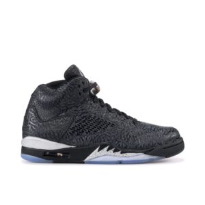 Jordan 5 Retro 3Lab5 Black Silver 599581-003 - Nicesk photo 1