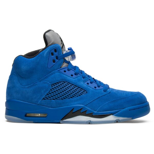 Jordan 5 Retro Blue Suede 136027-401 - Nicesk photo 1