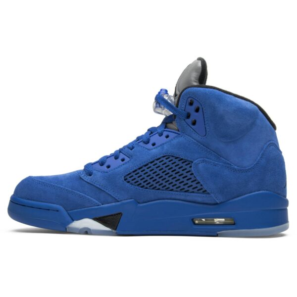 Jordan 5 Retro Blue Suede 136027-401 - Nicesk photo 3
