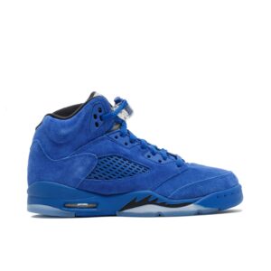 Jordan 5 Retro Blue Suede (GS) 440888-401 - Nicesk photo 1
