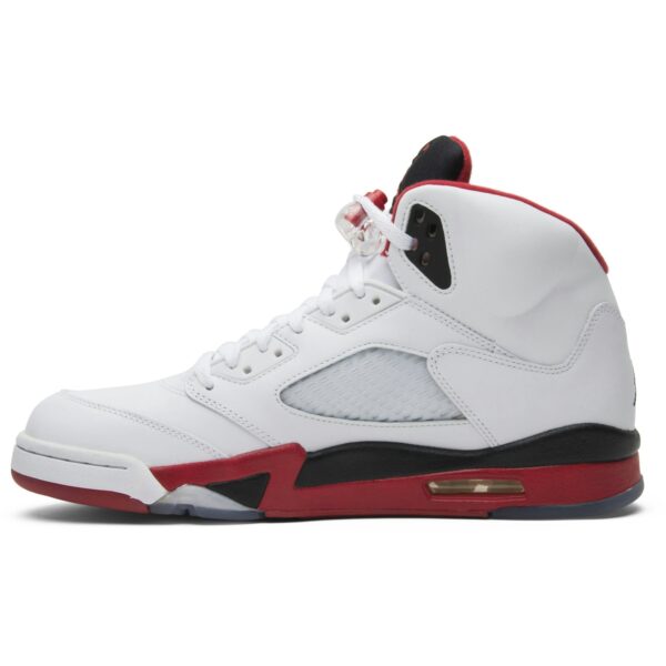 Jordan 5 Retro Fire Red Black Tongue (2013) 136027-120 - Nicesk photo 3