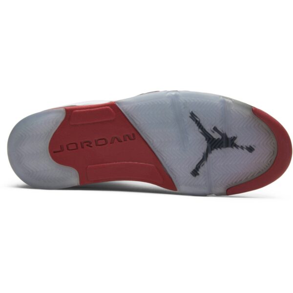 Jordan 5 Retro Fire Red Black Tongue (2013) 136027-120 - Nicesk photo 4