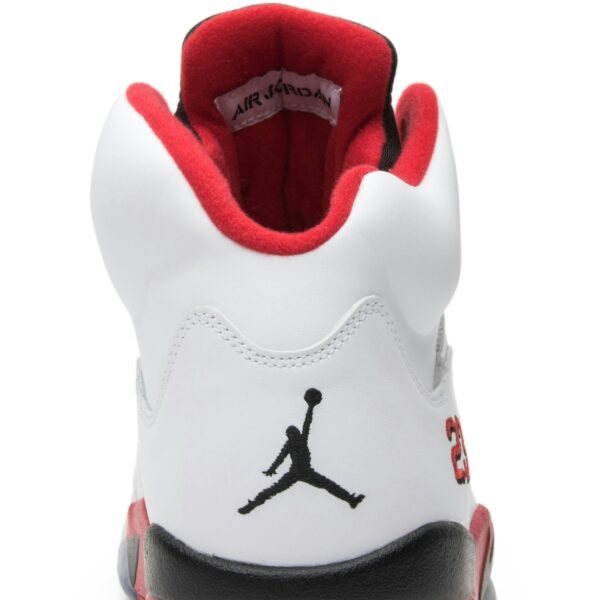 Jordan 5 Retro Fire Red Black Tongue (2013) 136027-120 - Nicesk photo 7