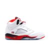 Jordan 5 Retro Fire Red Black Tongue (2013) (GS) 440888-120 - Nicesk photo 1