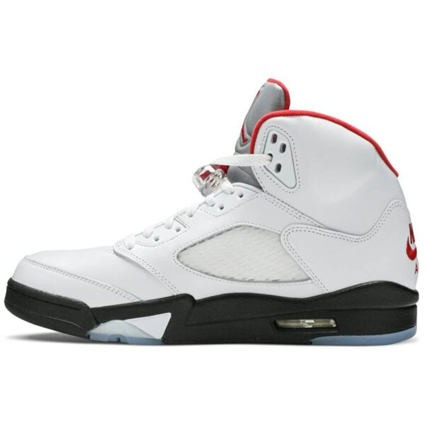 Jordan 5 Retro Fire Red Silver Tongue (2020) DA1911-102 - Nicesk photo 3