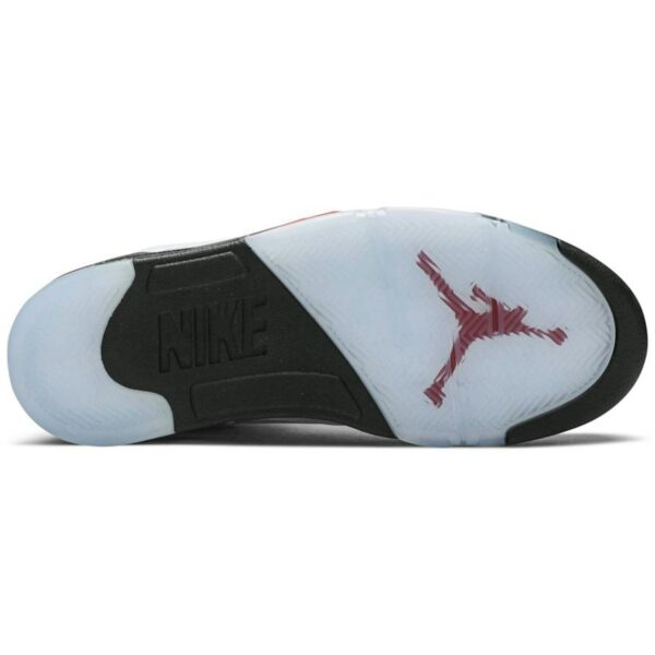 Jordan 5 Retro Fire Red Silver Tongue (2020) DA1911-102 - Nicesk photo 4