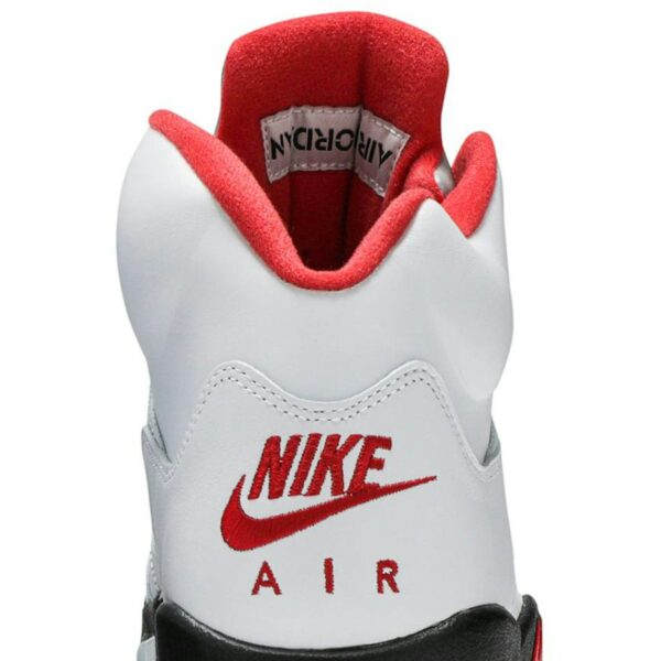 Jordan 5 Retro Fire Red Silver Tongue (2020) DA1911-102 - Nicesk photo 7