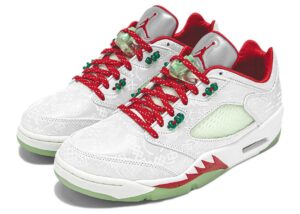 Jordan 5 Retro Low CLOT White Silk 20th Anniversary CLOT-AJ5-WHT-FF - Nicesk photo 1