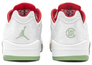 Jordan 5 Retro Low CLOT White Silk 20th Anniversary CLOT-AJ5-WHT-FF - Nicesk photo 2
