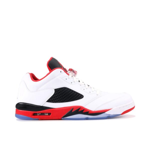 Jordan 5 Retro Low Fire Red 819171-101 - Nicesk photo 1