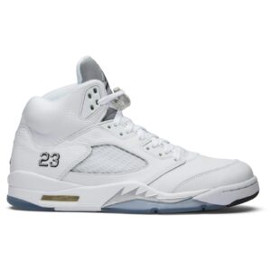 Jordan 5 Retro Metallic White (2015) 136027-130 - Nicesk photo 1