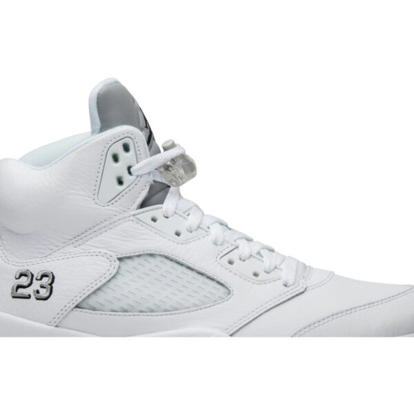 Jordan 5 Retro Metallic White (2015) 136027-130 - Nicesk photo 2