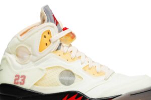 Jordan 5 Retro Off-White Sail DH8565-100 - Nicesk photo 2