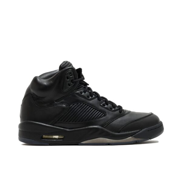 Jordan 5 Retro Premium Triple Black 881432-010 - Nicesk photo 1