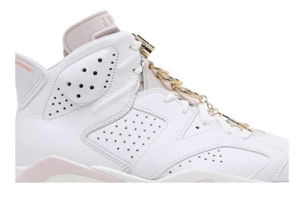 Jordan 6 Retro Gold Hoops (Women's) DH9696-100 - Nicesk photo 2