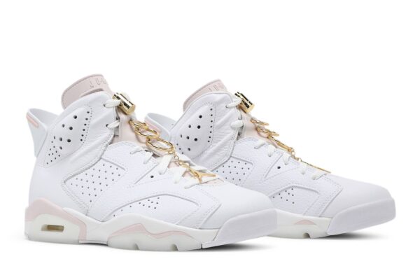 Jordan 6 Retro Gold Hoops (Women's) DH9696-100 - Nicesk photo 8