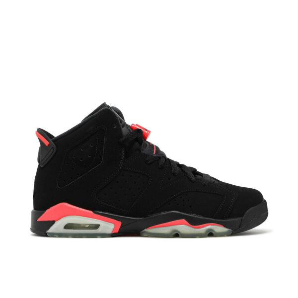 Jordan 6 Retro Infrared Black (2014) (GS) 384665-023 - Nicesk photo 1