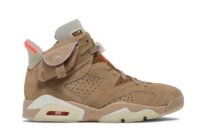 Jordan 6 Retro Travis Scott British Khaki DH0690-200 - Nicesk photo 1