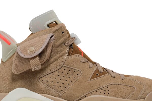 Jordan 6 Retro Travis Scott British Khaki DH0690-200 - Nicesk photo 2