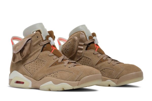 Jordan 6 Retro Travis Scott British Khaki DH0690-200 - Nicesk photo 8