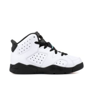 Jordan 6 Retro White Hyper Jade Black (PS) 384666-122 - Nicesk photo 1