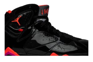 Jordan 7 Retro Black Patent (Women's) 313358-006 - Nicesk photo 2