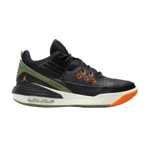 Jordan Max Aura 5 Black Bright Mandarin Sail Sky J Light Olive DZ4353-003 - Nicesk photo 1
