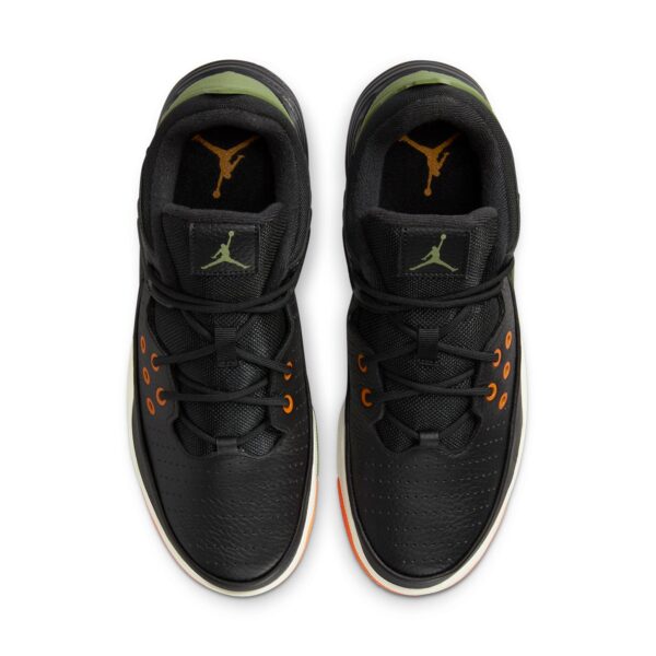 Jordan Max Aura 5 Black Bright Mandarin Sail Sky J Light Olive DZ4353-003 - Nicesk photo 5