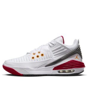 Jordan Max Aura 5 White Cardinal Red DZ4353-160 - Nicesk photo 2