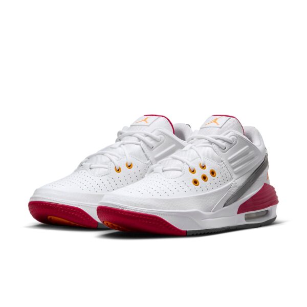Jordan Max Aura 5 White Cardinal Red DZ4353-160 - Nicesk photo 3