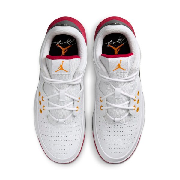 Jordan Max Aura 5 White Cardinal Red DZ4353-160 - Nicesk photo 4