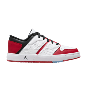 Jordan Nu Retro 1 Low Varsity Red White Black (GS) FB4412-611 - Nicesk photo 1